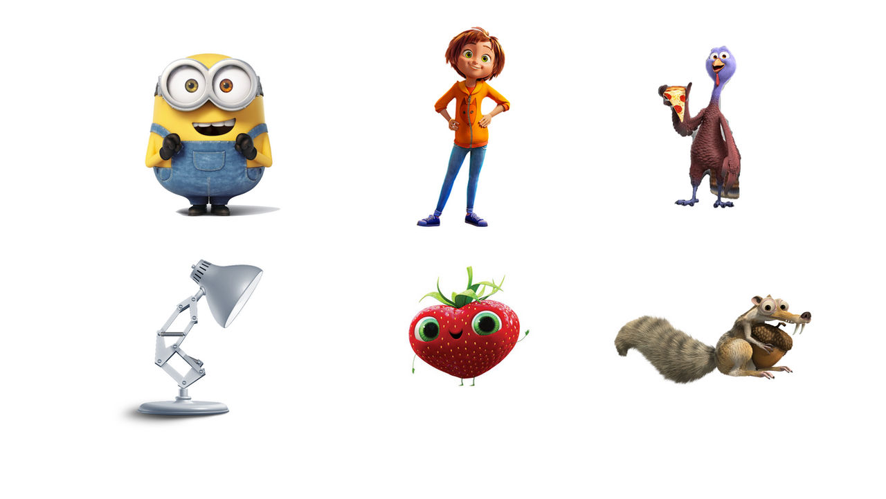 Computer Animation Studios Respective Mascots by jamiepb2013 on DeviantArt