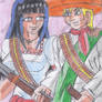 Naruto y Hinata zapatistas