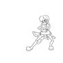 WIP skullgirls Annie-walk-animation