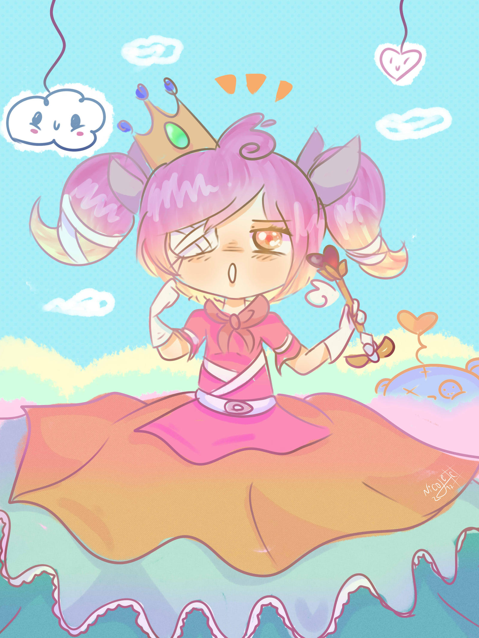 Random Princess Face A Random Princess by NicMangle on DeviantArt