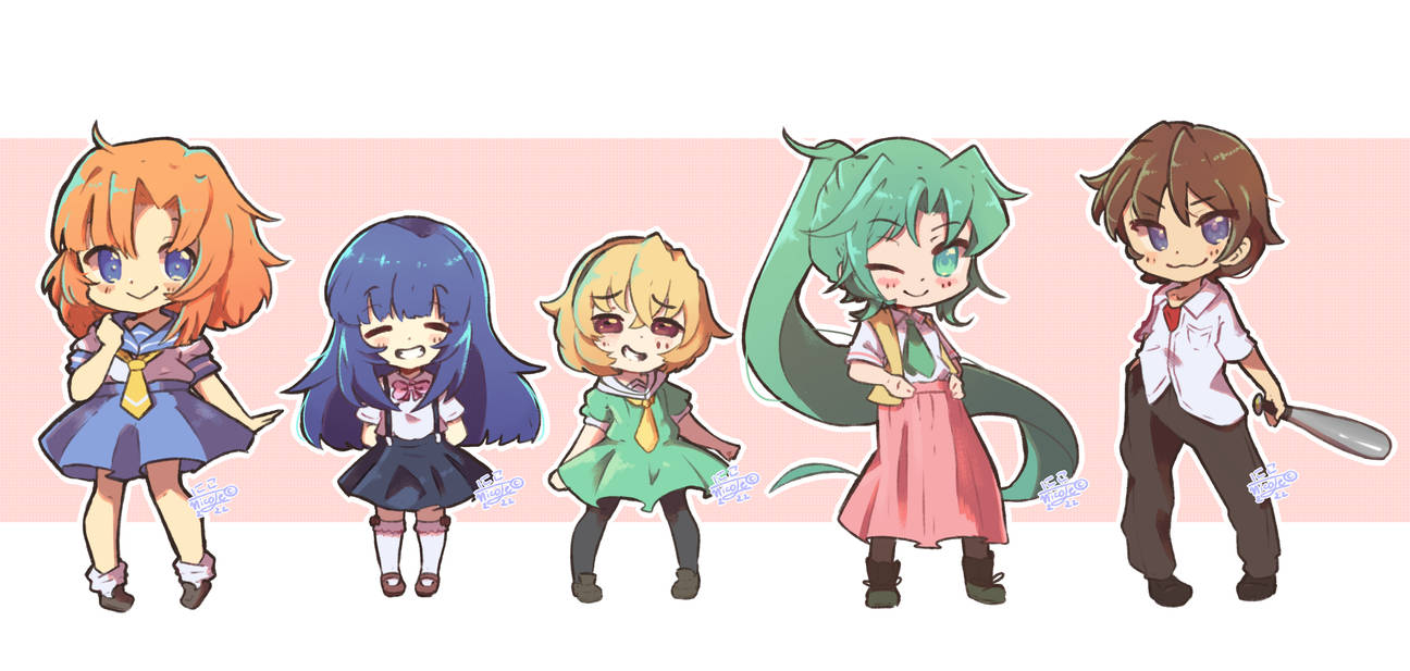 Higurashi by NicMangle on DeviantArt