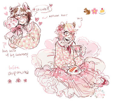 EMOJI ADOPT - LOLITA CHIPMUNK - TAKEN