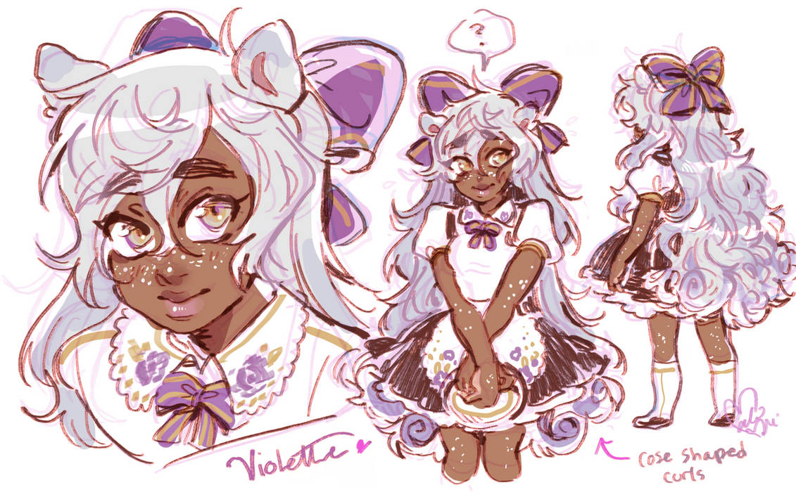 violette concepting by alpacasovereign on DeviantArt