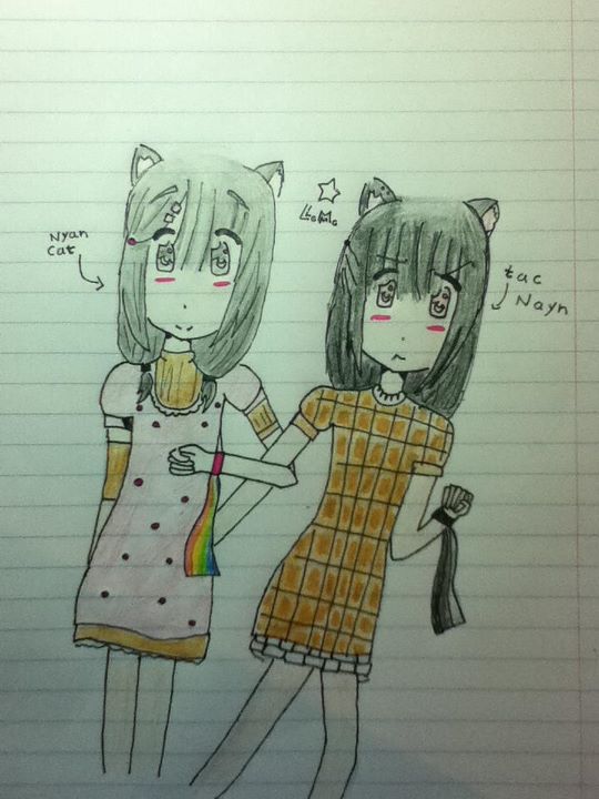 nyan cat and tac nayn