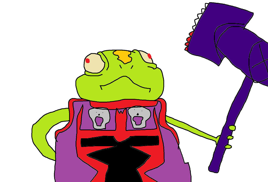 Evil Rondo Frog Evil frog by CorspeHyena on DeviantArt