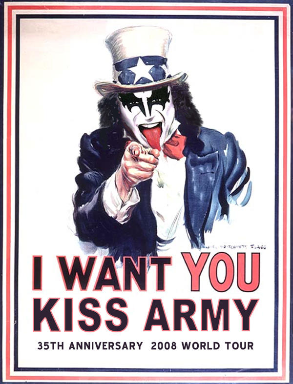 I Want YOU...KISS Army 3 of 3