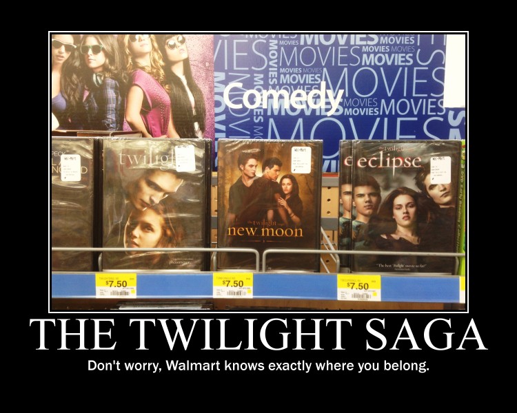 Twilight Saga Demotivational Poster