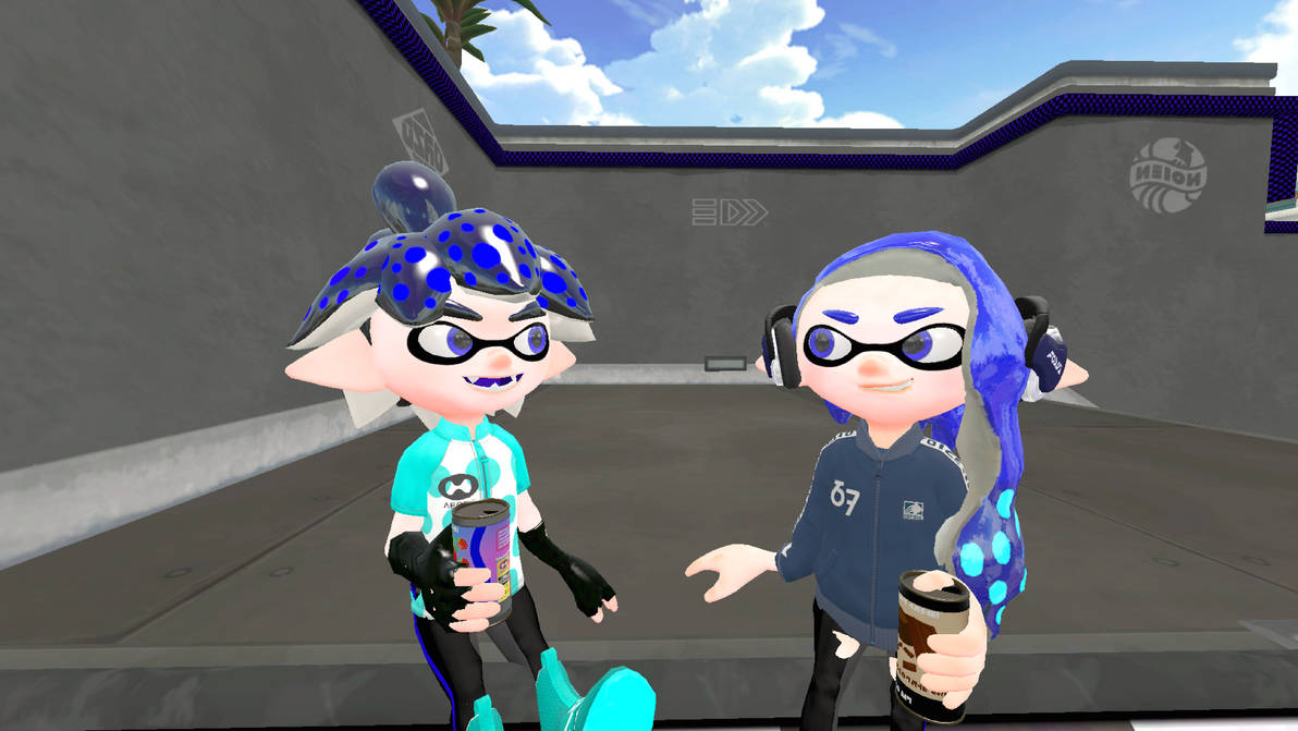 Splat Josh Hanging Out with Iivy Star Splat by JoshInkling on DeviantArt