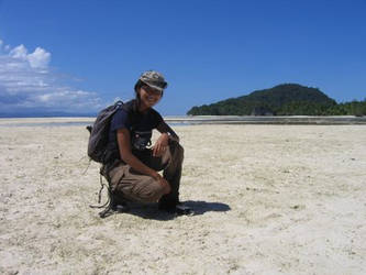 Under the blue sky of Papua