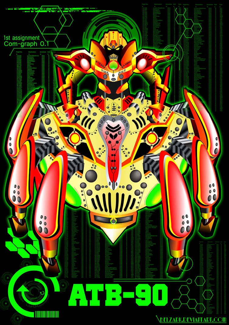 Robot-assignment by andytantowibelzark on DeviantArt