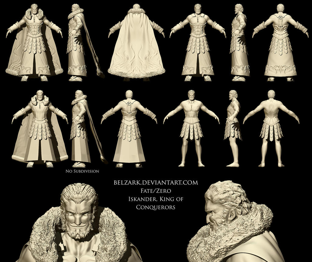 Zbrush- Iskander King of Conquerors