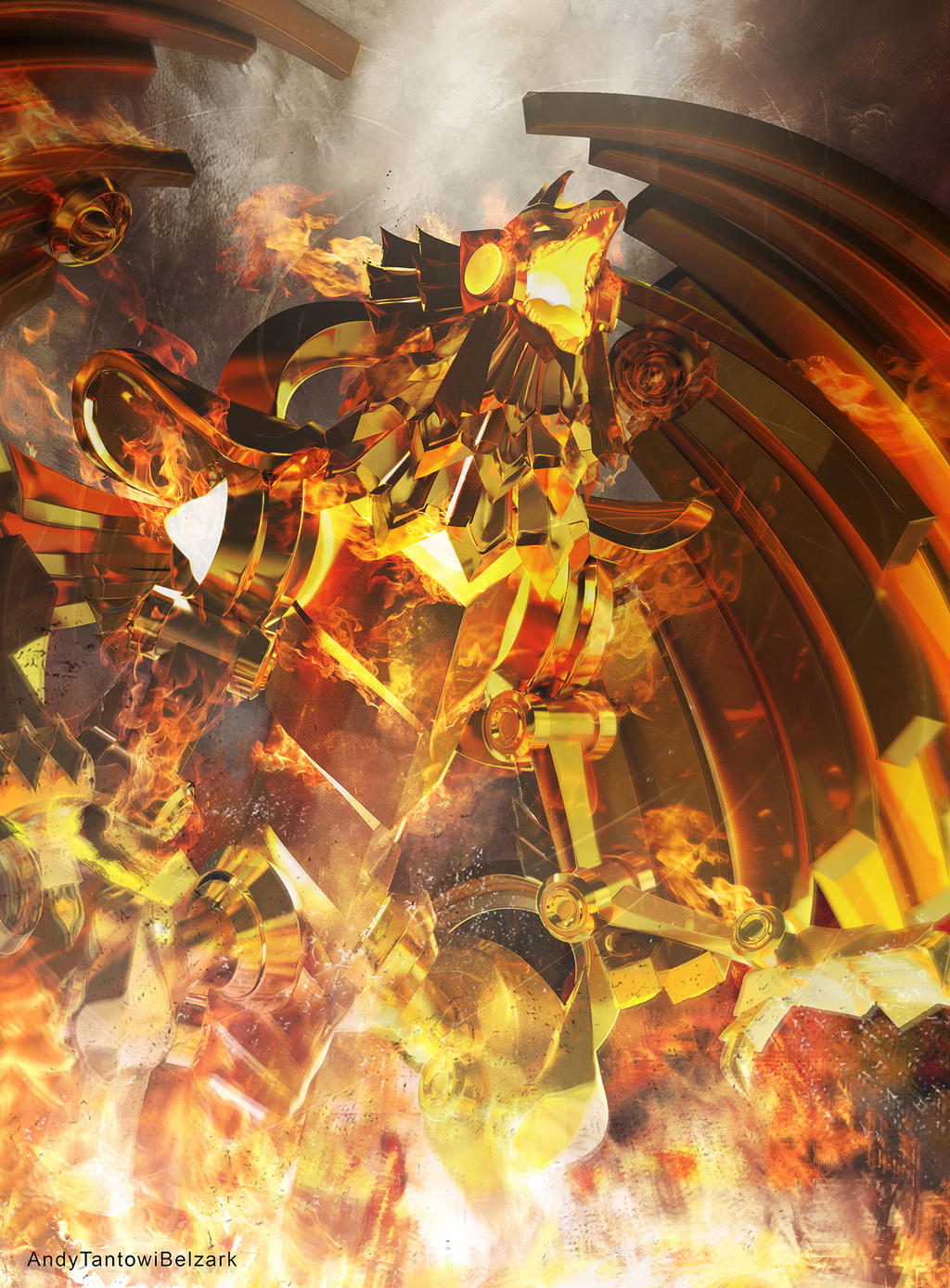 The Winged Dragon of Ra by andytantowibelzark on DeviantArt