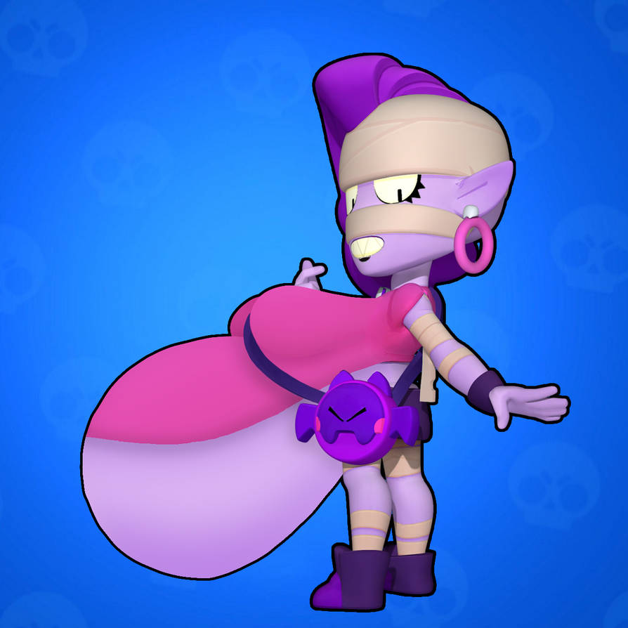 Brawl stars Emz render edit by qiwificjdje on DeviantArt