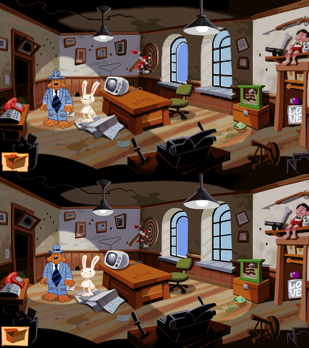 Sam and Max Comparison