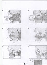 papercut animation storyboard3