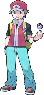 Pokemon Trainer Red Render by OxeyClean on DeviantArt