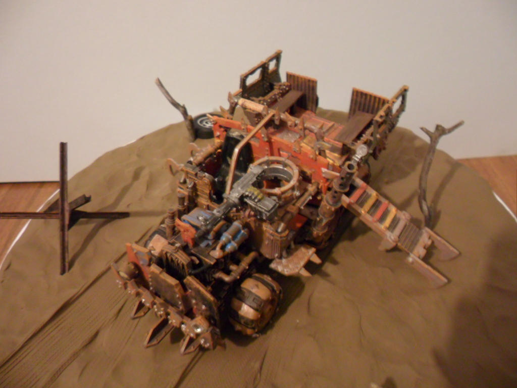 Ork Ramp Raider Troop carrier (Ork Trukk) Ramps down by RoadWarriorJohn on ...