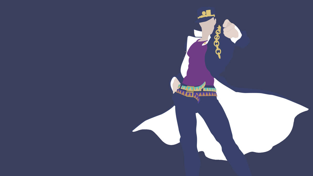 Jotaro Kujo Minimalist Wallpaper by Sledmine on DeviantArt