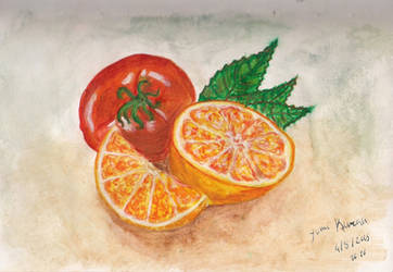 Orange and Tomato