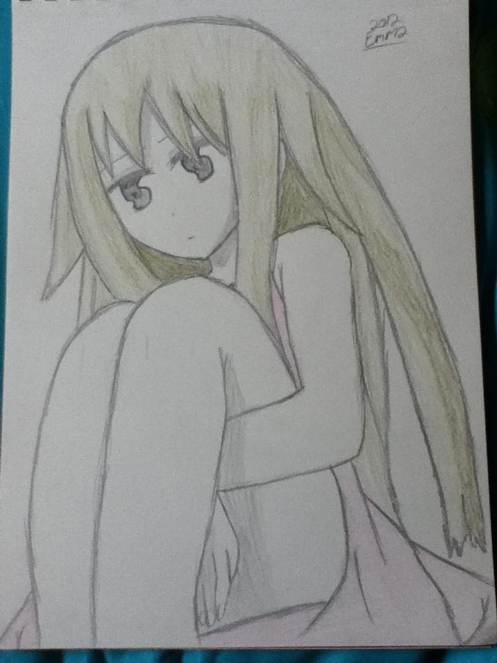 How To Draw A Person Hugging Their Knees - Tsuchi Wallpaper