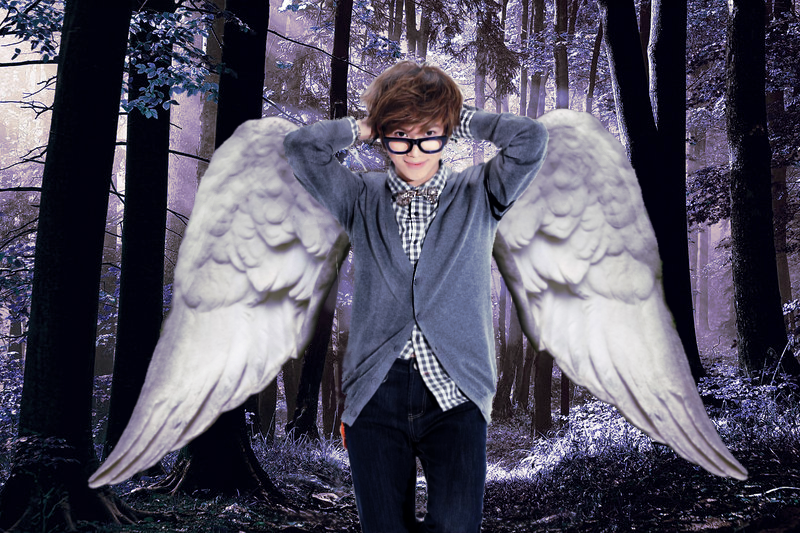 Taemin with wings :3