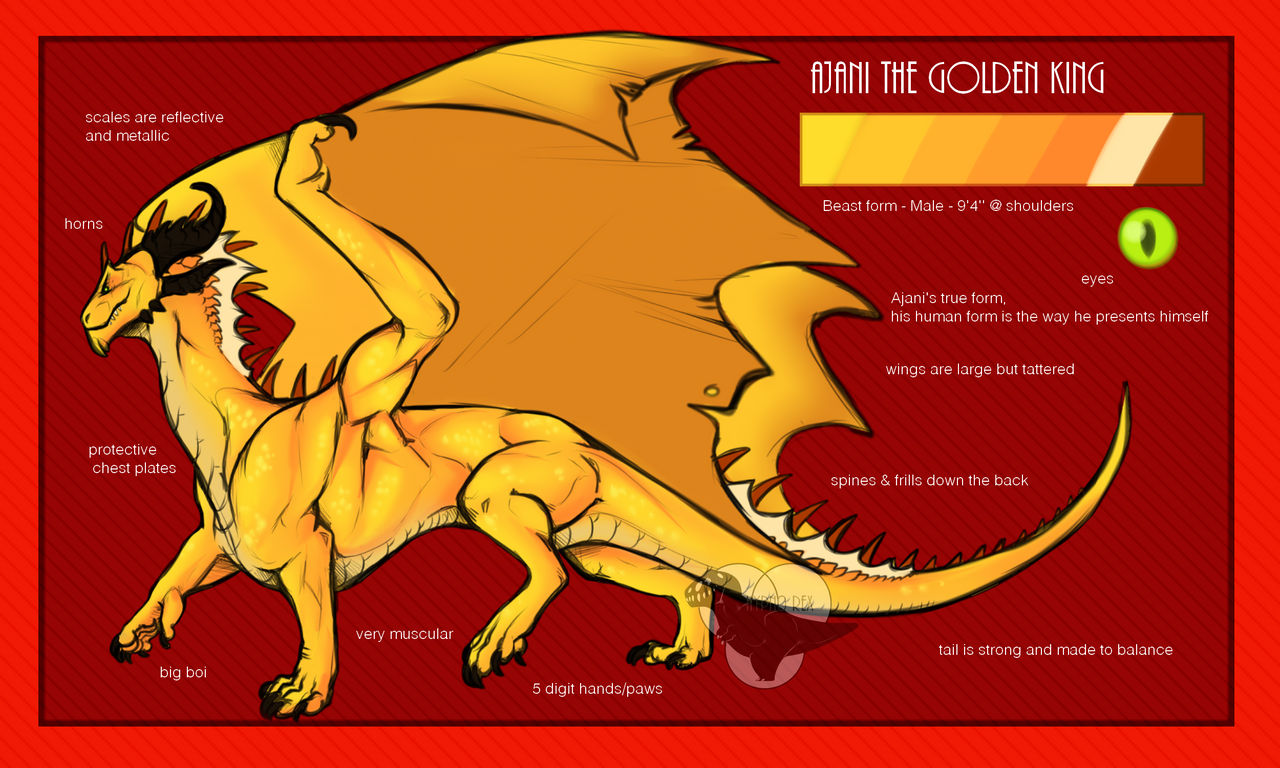 Ajani Beast Form Reference 2018 by Hypn0Rex on DeviantArt