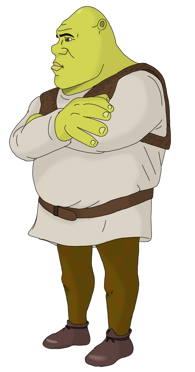 Chad Shrek | Full Body by MEMEL4ND on DeviantArt