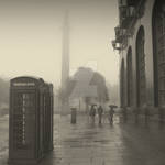 Foggy Edinburgh by lostknightkg