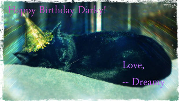 Happy Birthday Darky!