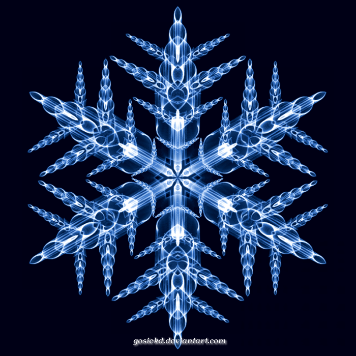my snowflake by gosiekd on DeviantArt