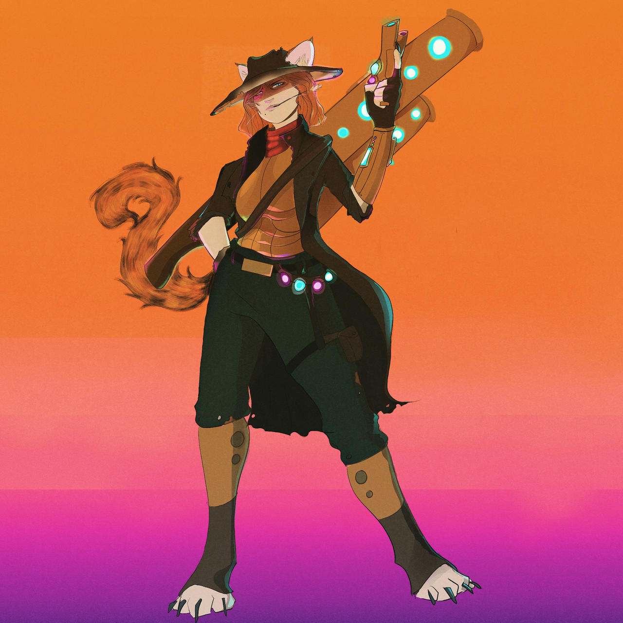 Tabaxi Ranger Token Tabaxi ranger by kyliepool on DeviantArt