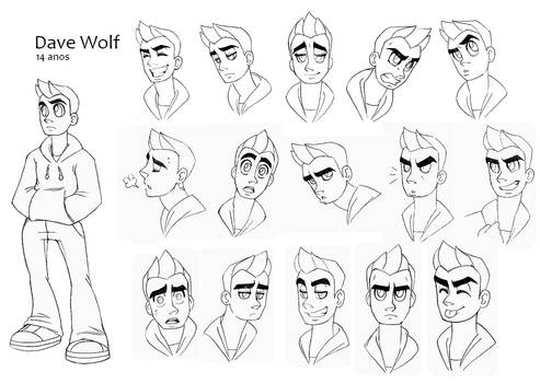 Model Sheets - 00 Dave Wulf