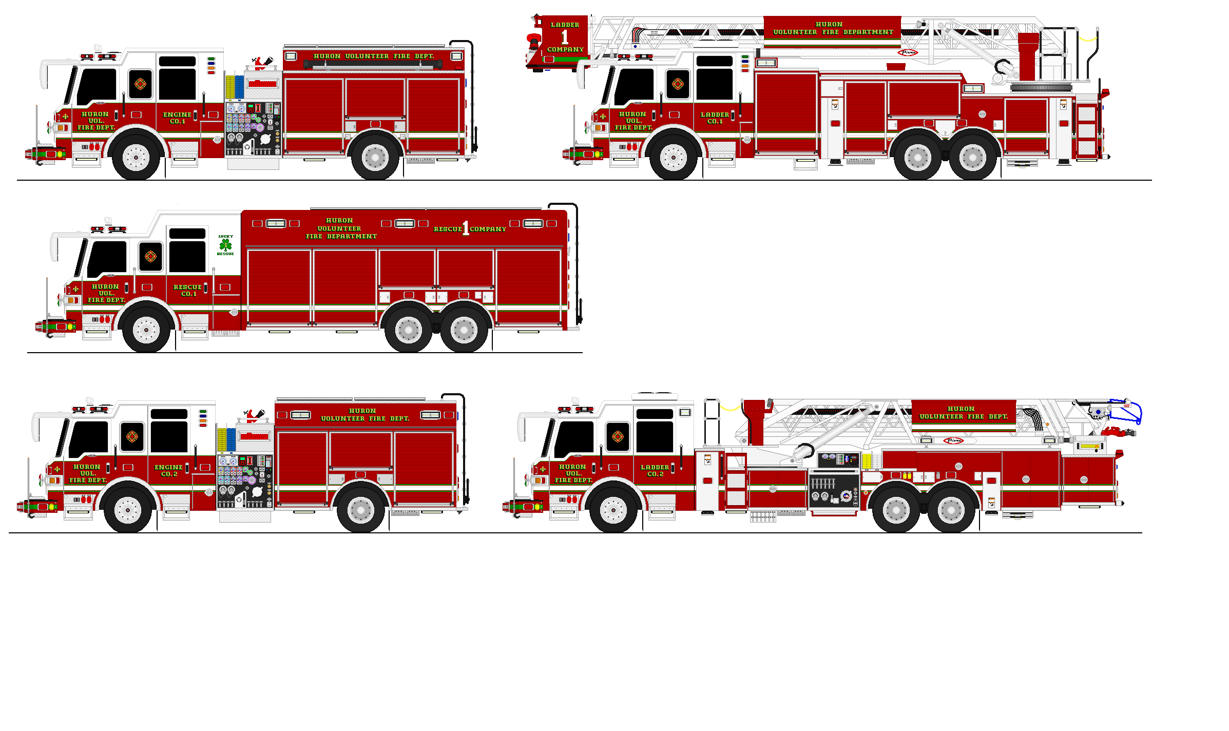 fire trucks favourites by hartlandfire03 on DeviantArt