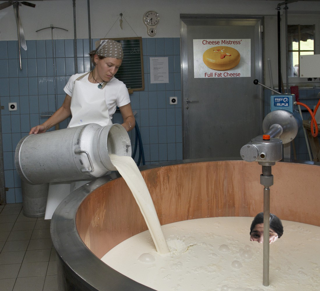 Cheesemaker Fat Full Fat Cheese Making by ilovebbw2 on DeviantArt