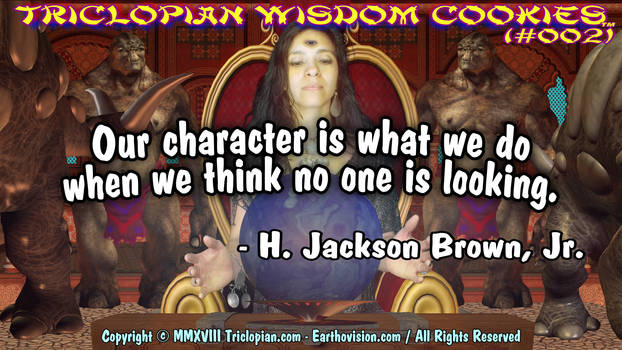 Triclopian Wisdom Cookies (#2 - Jackson Brown Jr.)