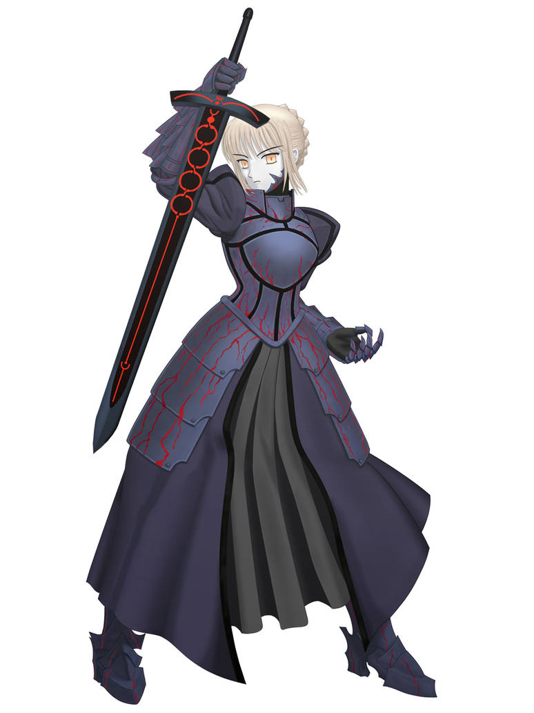 Dark Saber Fate Stay Night by Robin-Arc on DeviantArt
