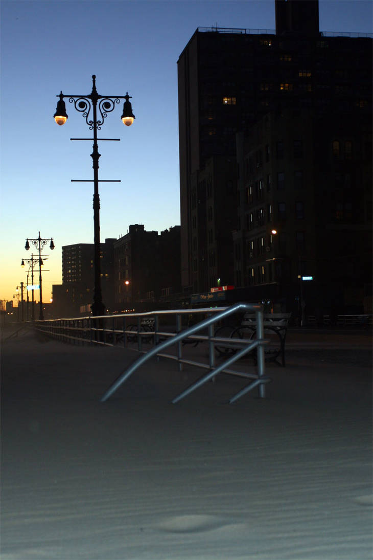 Brighton Beach Boardwalk Bury by ElysiumFields
