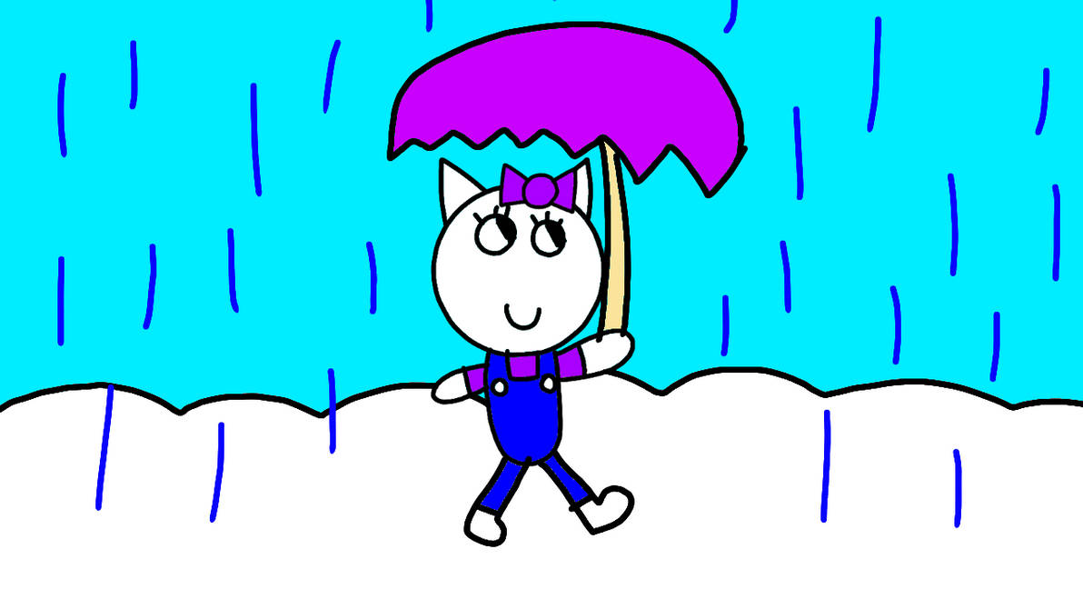 Pimo walking in the rain by Jurrianskylark on DeviantArt