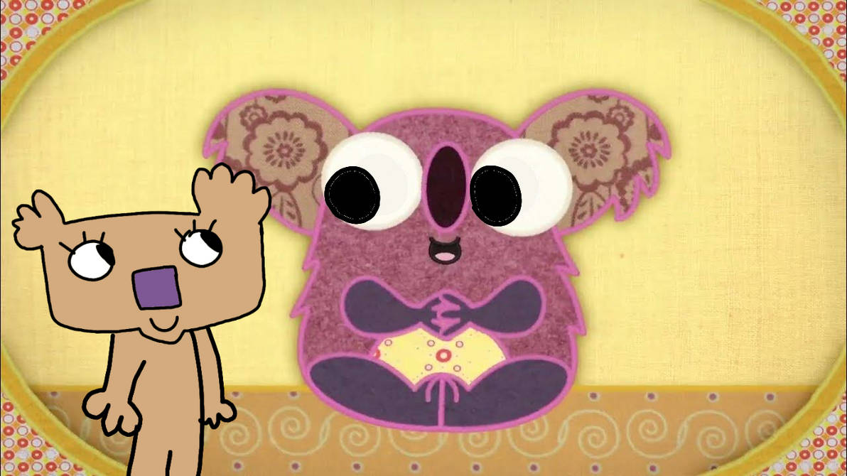 Phoebe meets the Koala from Patchwork pals by Jurrianskylark on DeviantArt