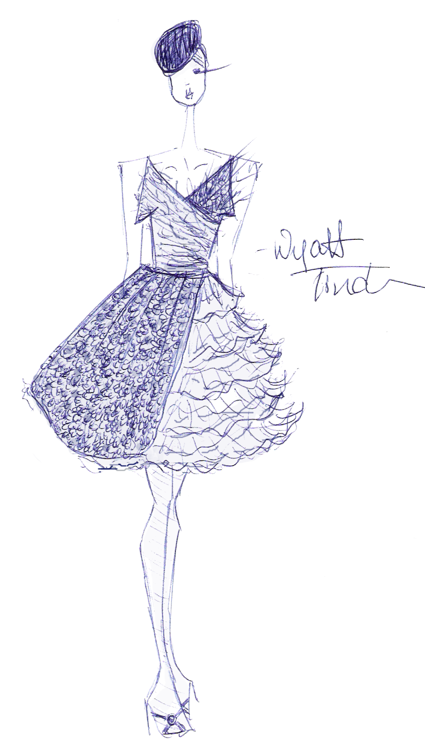 _ Dress Sketch_