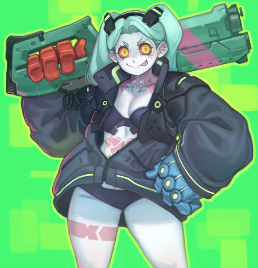 Cyberpunk Edgerunners Rebecca by KelvinHiu on DeviantArt