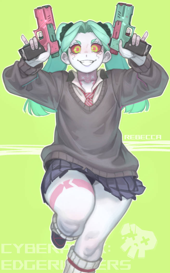 Cyberpunk Edgerunners Rebecca2 by KelvinHiu on DeviantArt