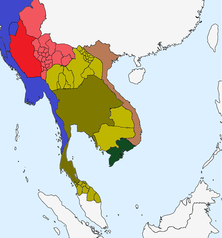 Map of Siam and dependencies 1862 by timtsunami on DeviantArt