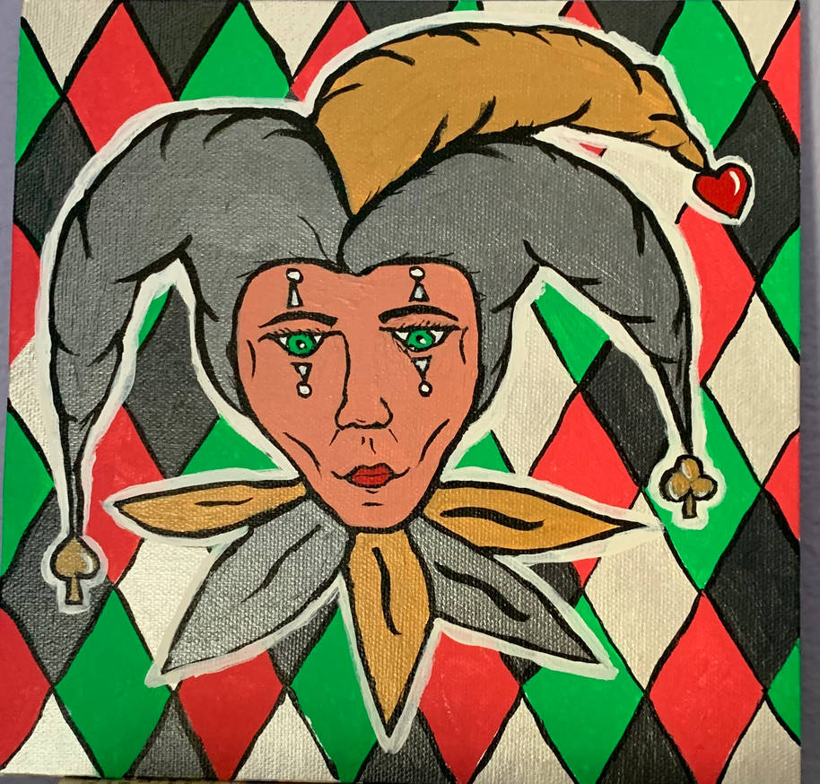 Jester Back Deviantart The Jester by SkapandiKona on DeviantArt