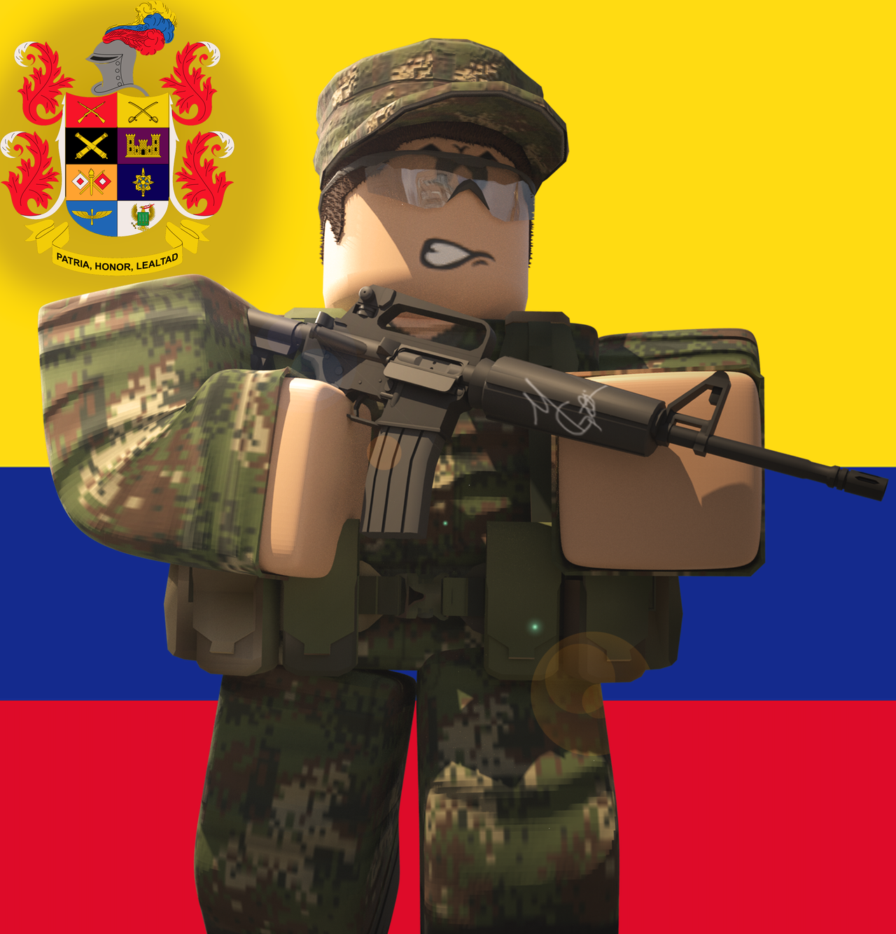 Gfx Colombian Armed Forces Roblox By Materiav On Deviantart - military and defence roblox