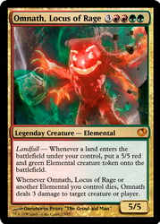 Omnath, Locus of Rage Alternate Art