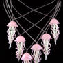 School of Jellyfish Necklaces