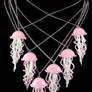 School of Jellyfish Necklaces