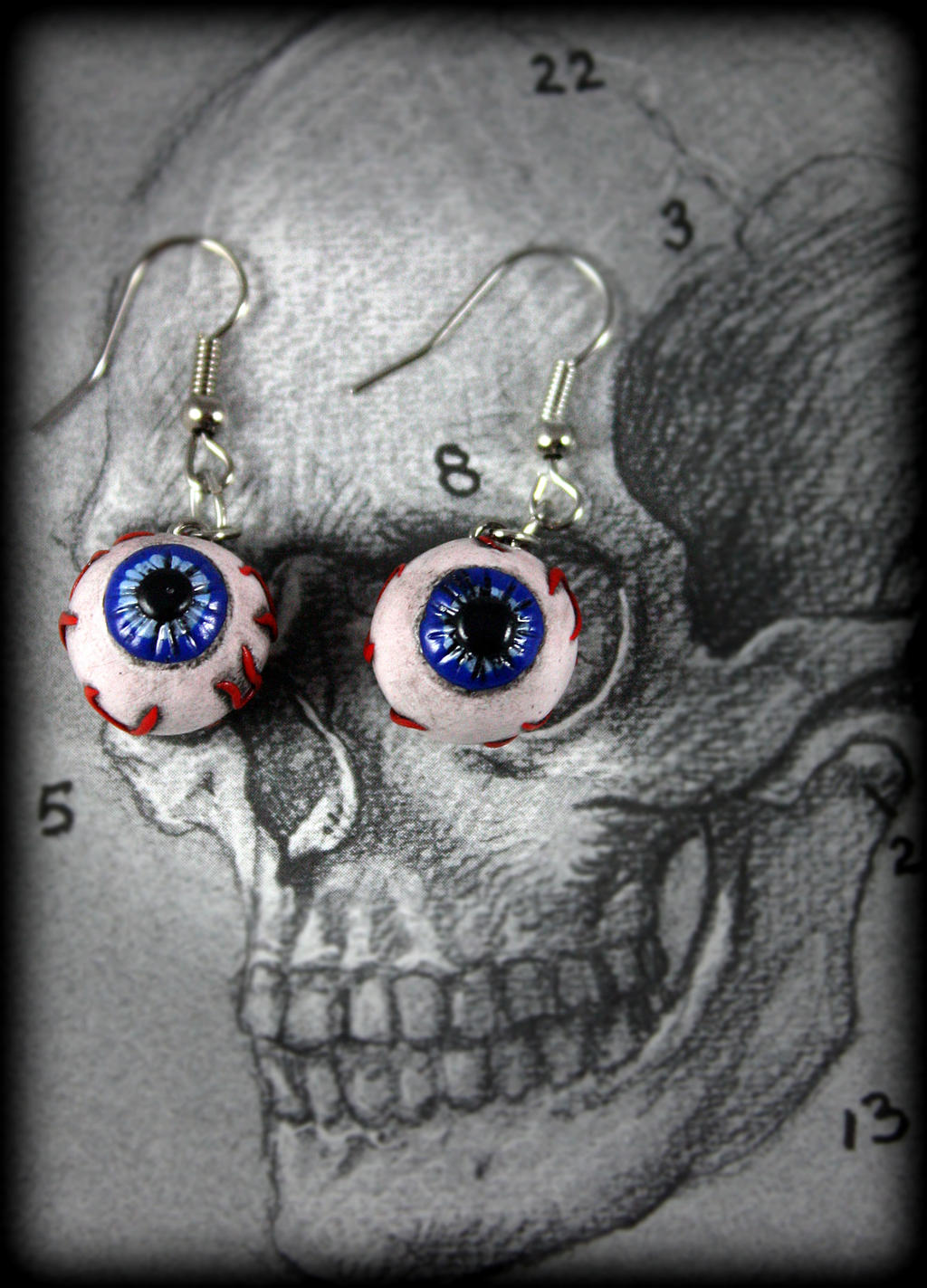 Eyeball  Earrings