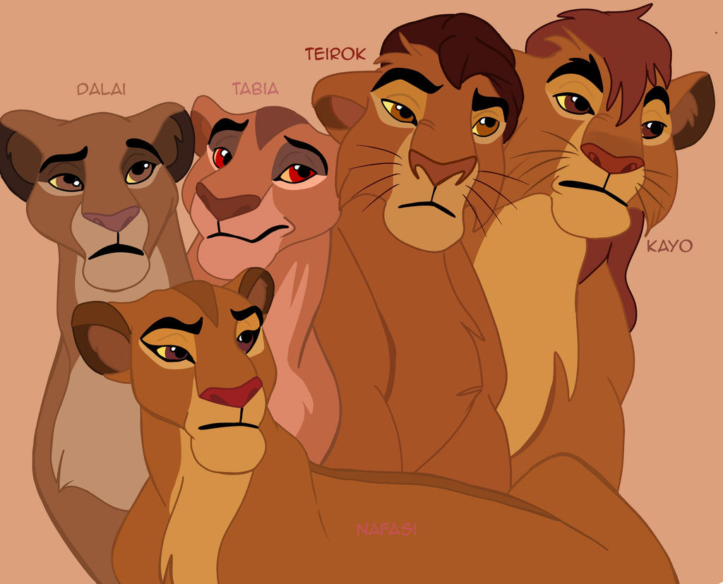 Rani and Kion cubs by miticasupervio on DeviantArt